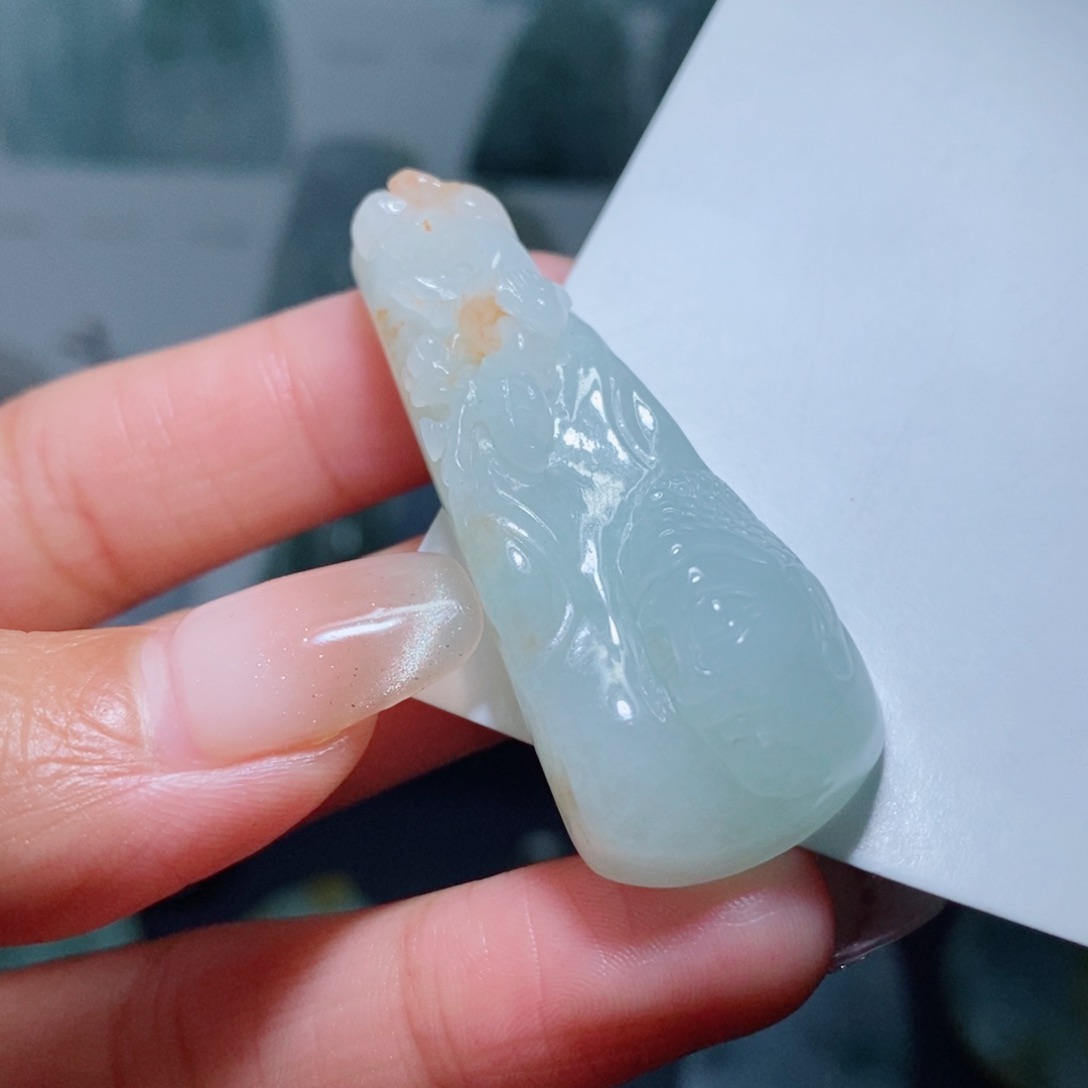 定制翡翠未镶嵌定制吊坠