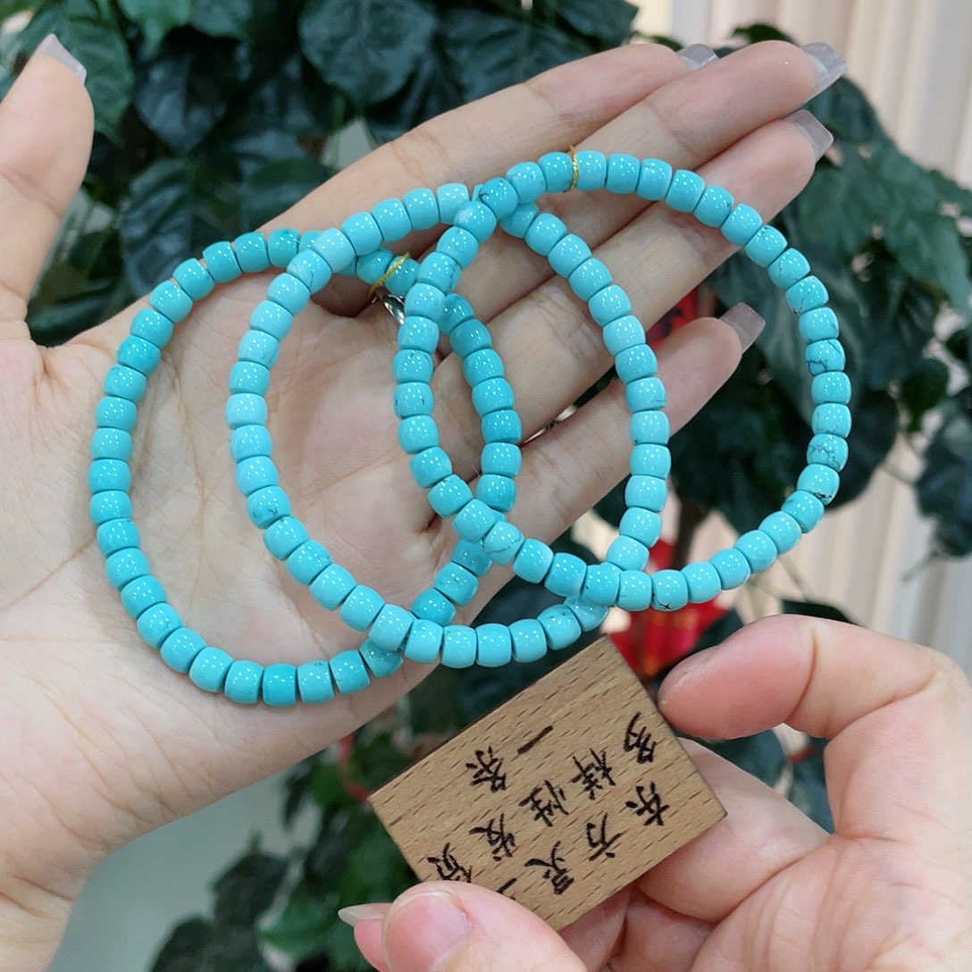 绿松石手串未镶嵌