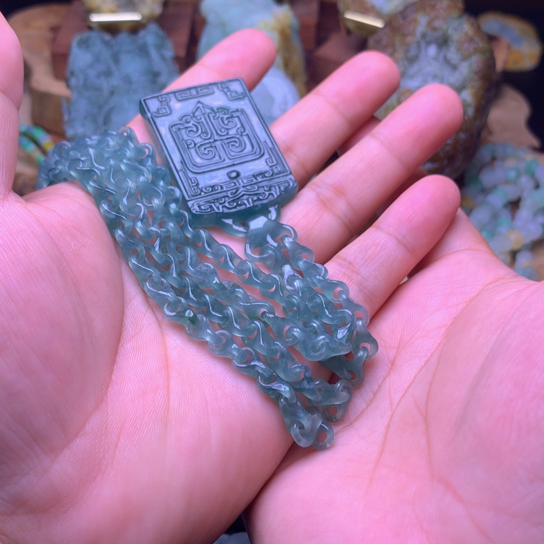 爱***7定制翡翠未镶嵌翡翠