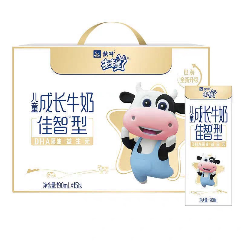 蒙牛未来星儿童成长牛奶佳智型（喝到10月）