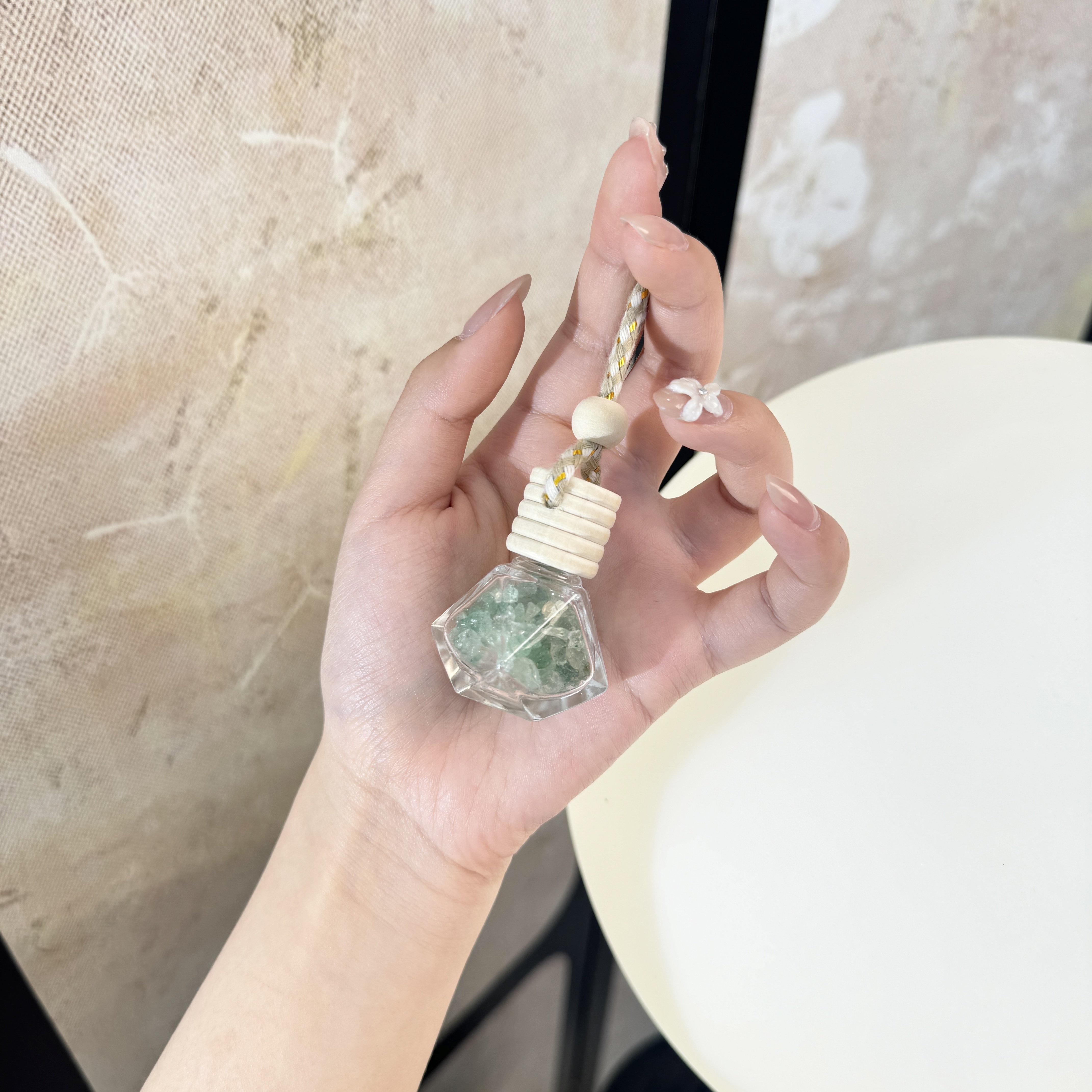 源源手作*绿阿赛许愿瓶