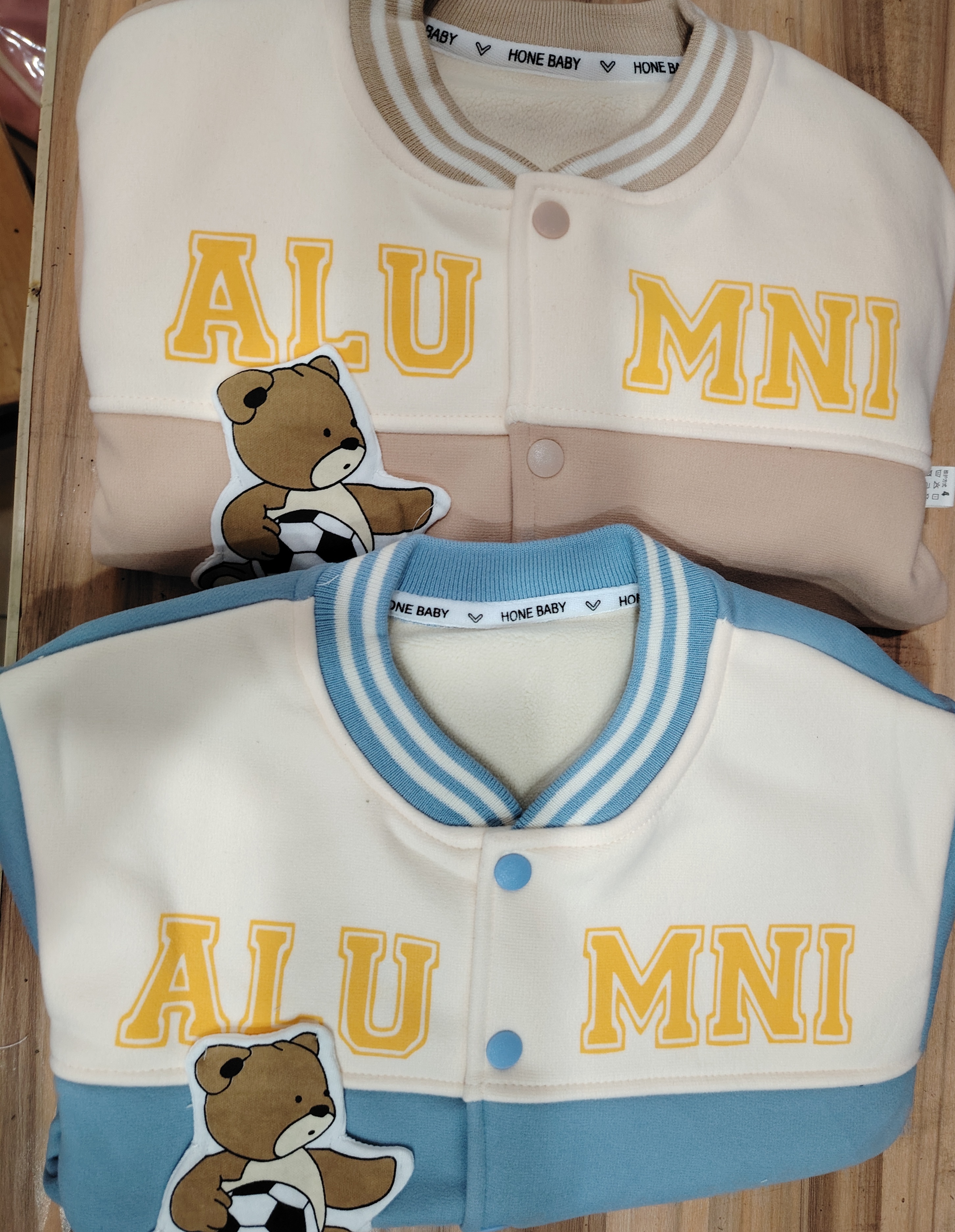 状元L（7058）运动小熊加绒外套