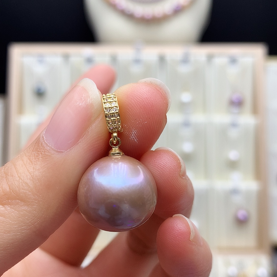 淡水珍珠合金颈饰