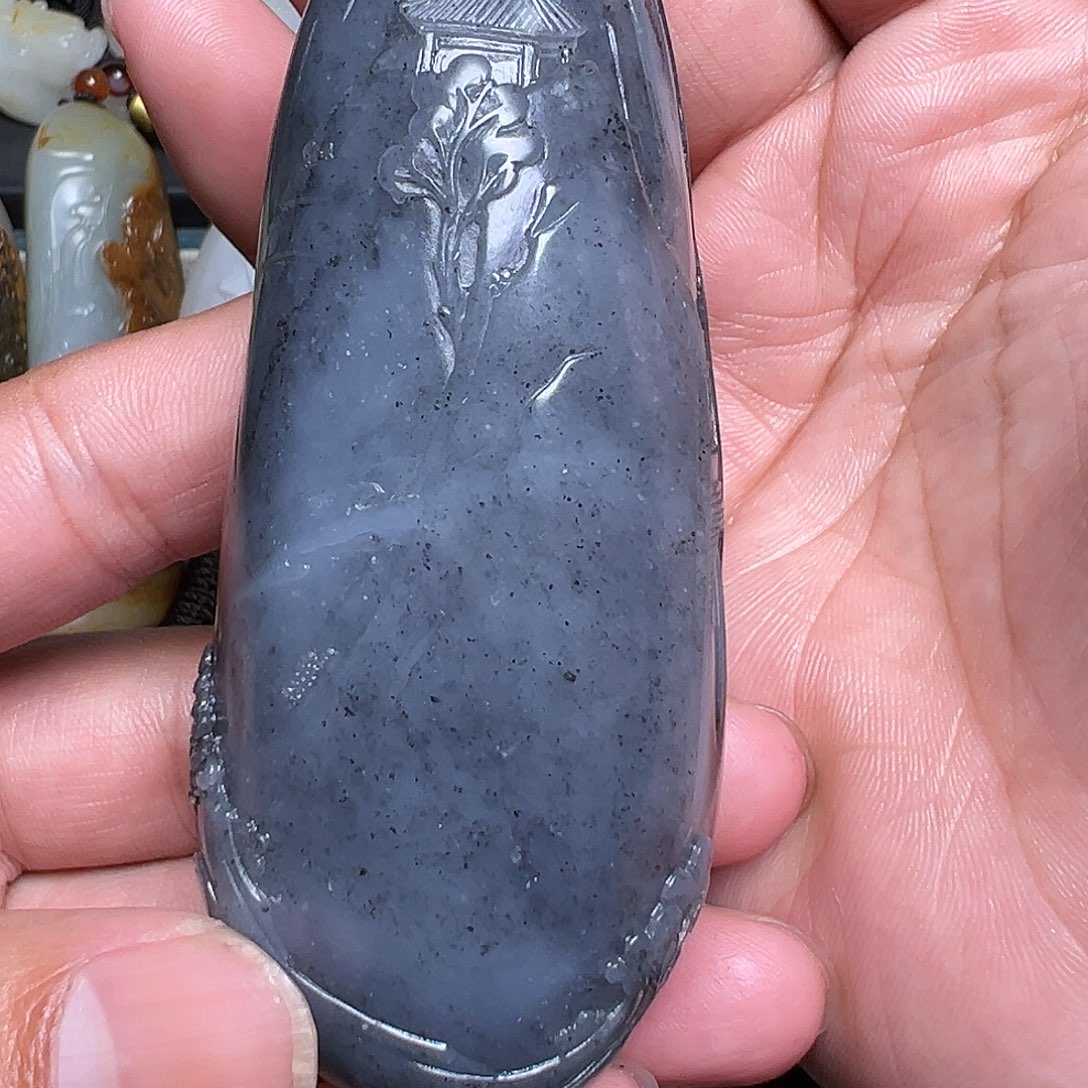 【闪购商品】和田玉把件未镶嵌海**狸