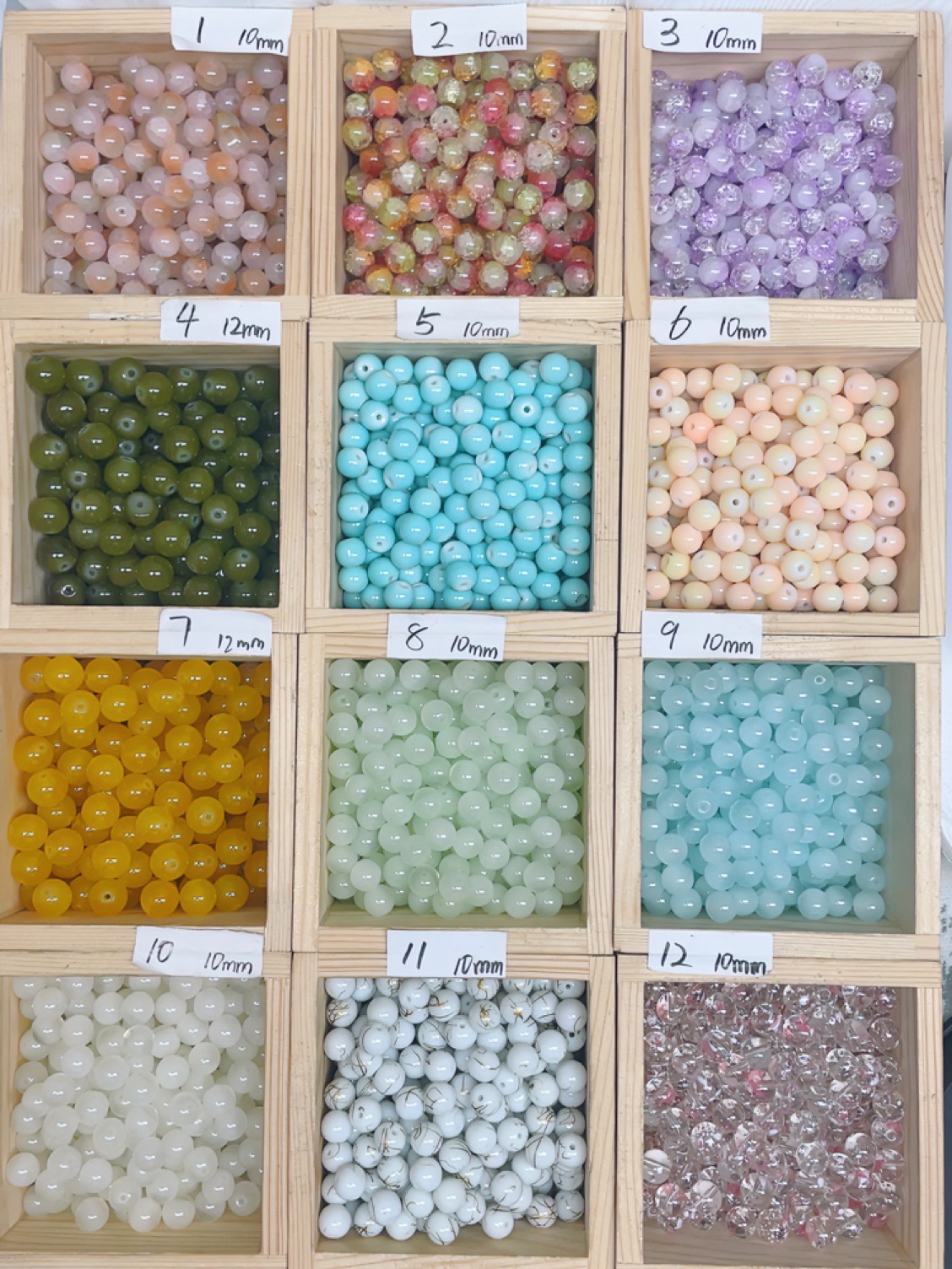 梨家琉璃珠串珠孤品专拍！