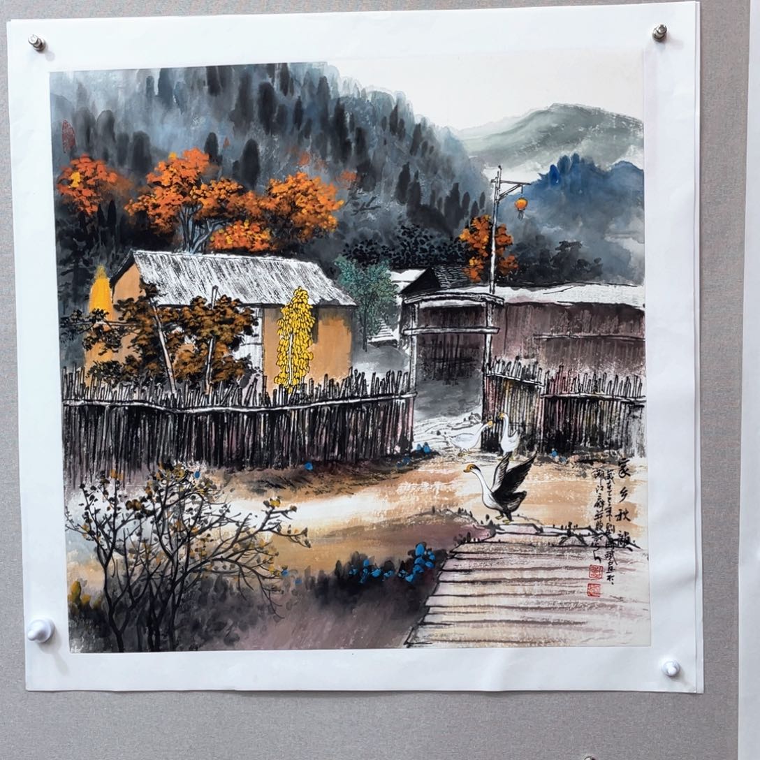 国画刘国斌老师作品欣赏