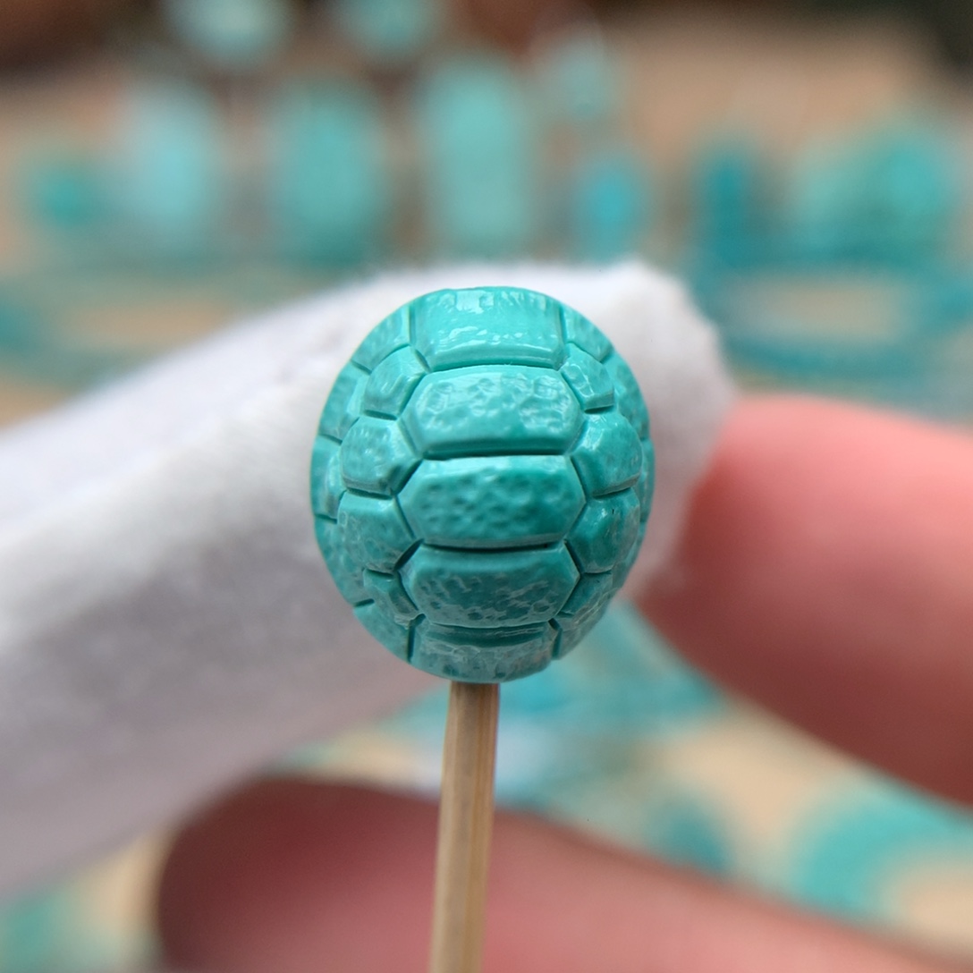 绿松石富甲背云未镶嵌