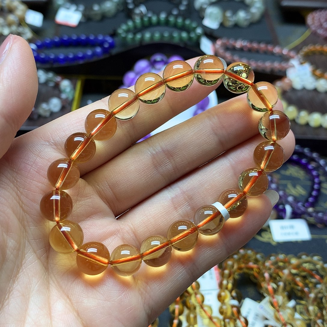 水晶未镶嵌手链手链