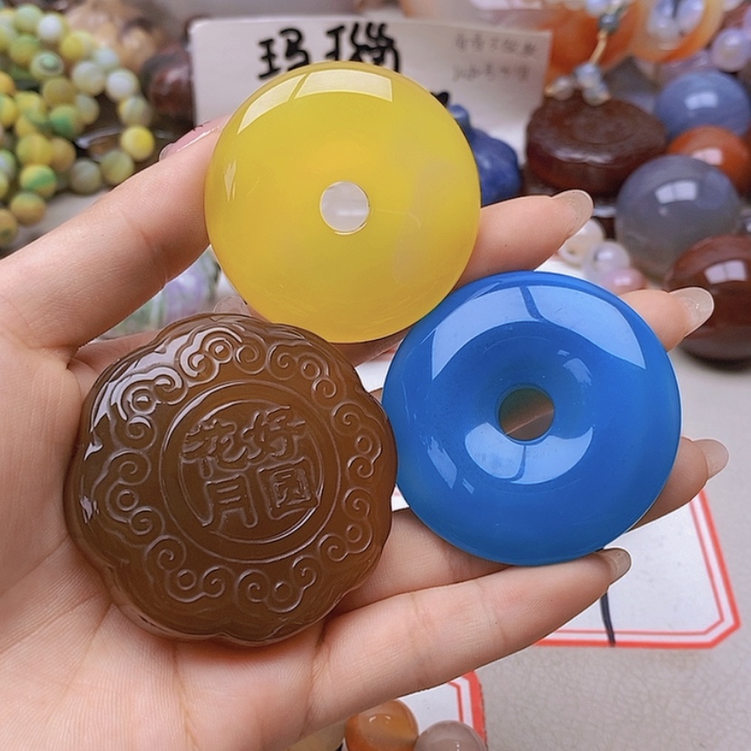 【闪购商品】未镶嵌玛瑙/玉髓珠宝半成品用****0