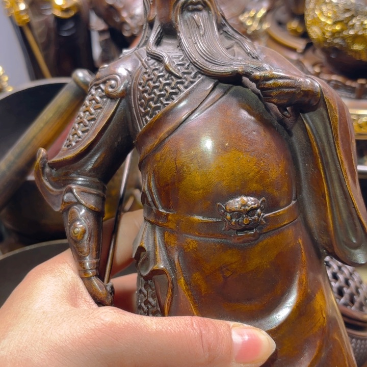 铜器摆件收收藏藏