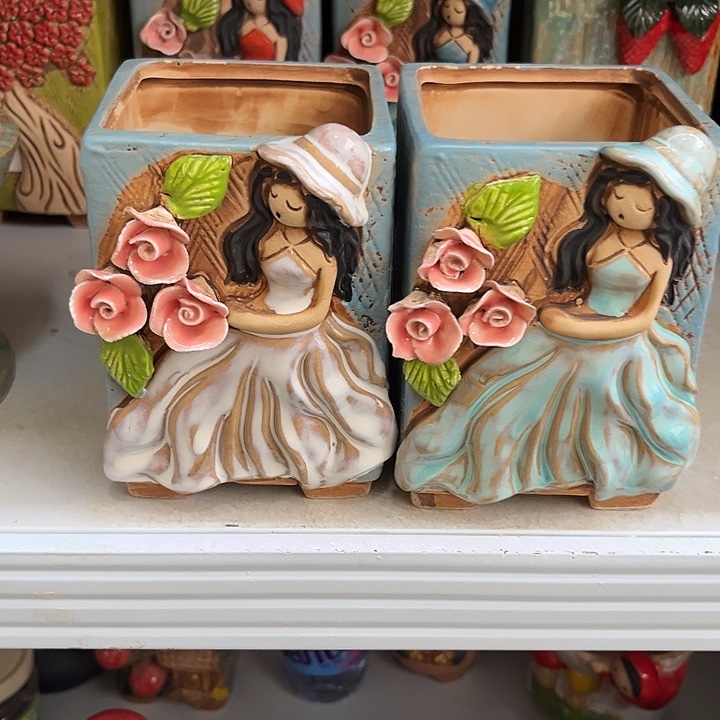 粗陶材质多肉花盆