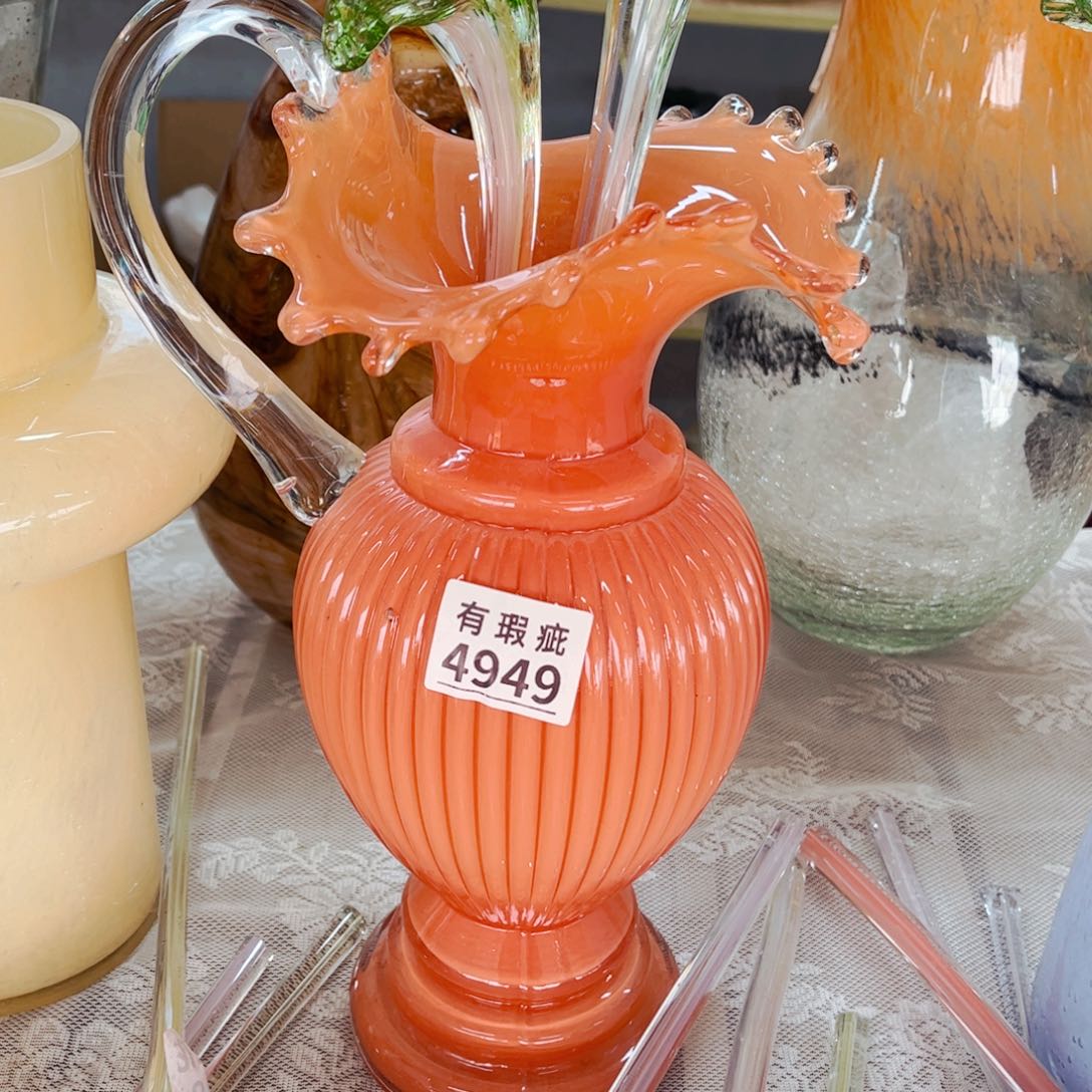 琉璃4949微瑕 花瓶家悦美居