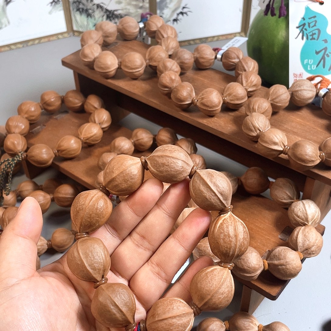 戒***白橄榄核手串/手链22/28梅林铁核