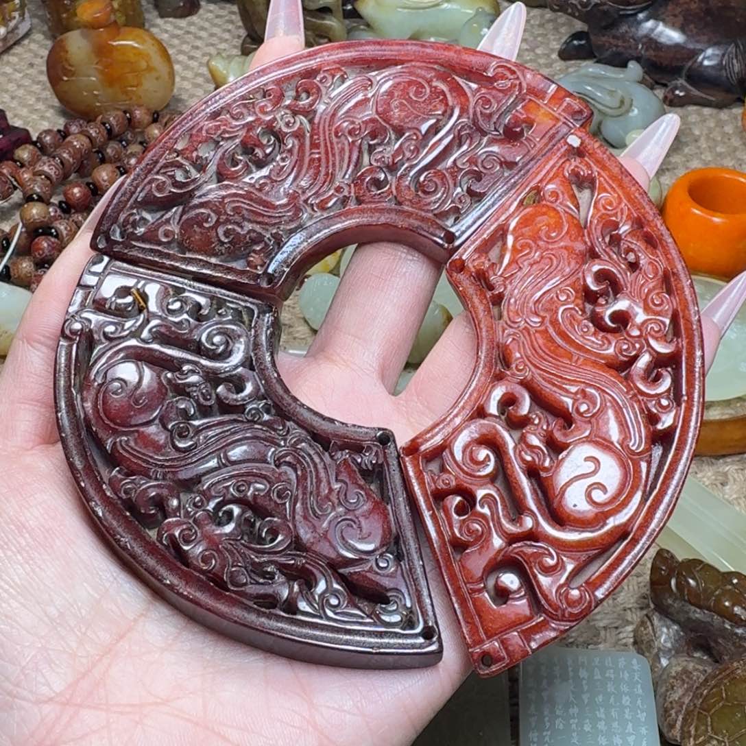 吊坠白玉菩提挂件