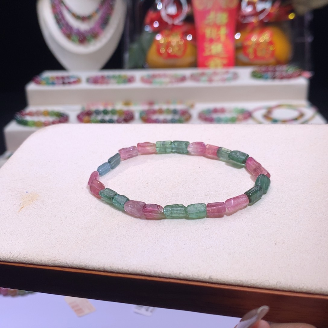 碧玺手链未镶嵌碧玺