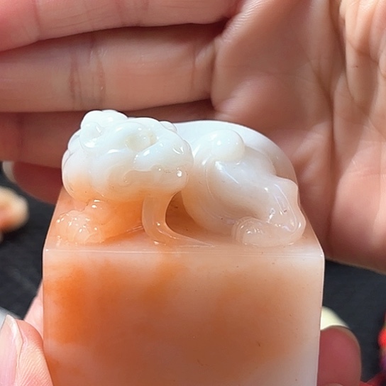 老挝石古兽大印章