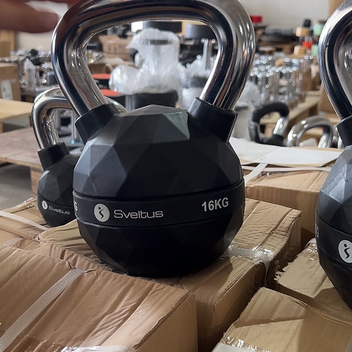 全新黑色壶铃16公斤一只