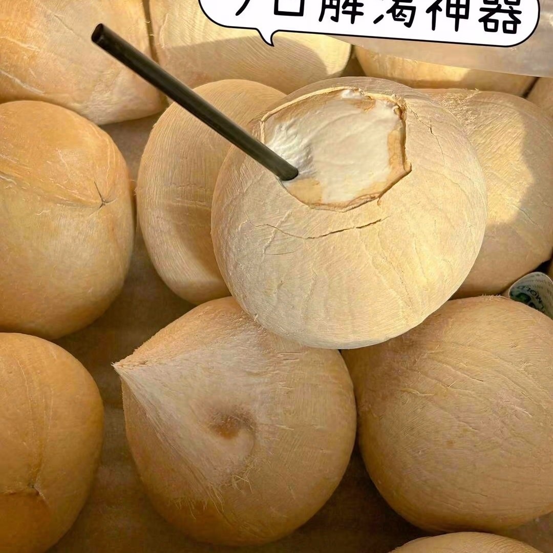 新鲜椰皇，8一个