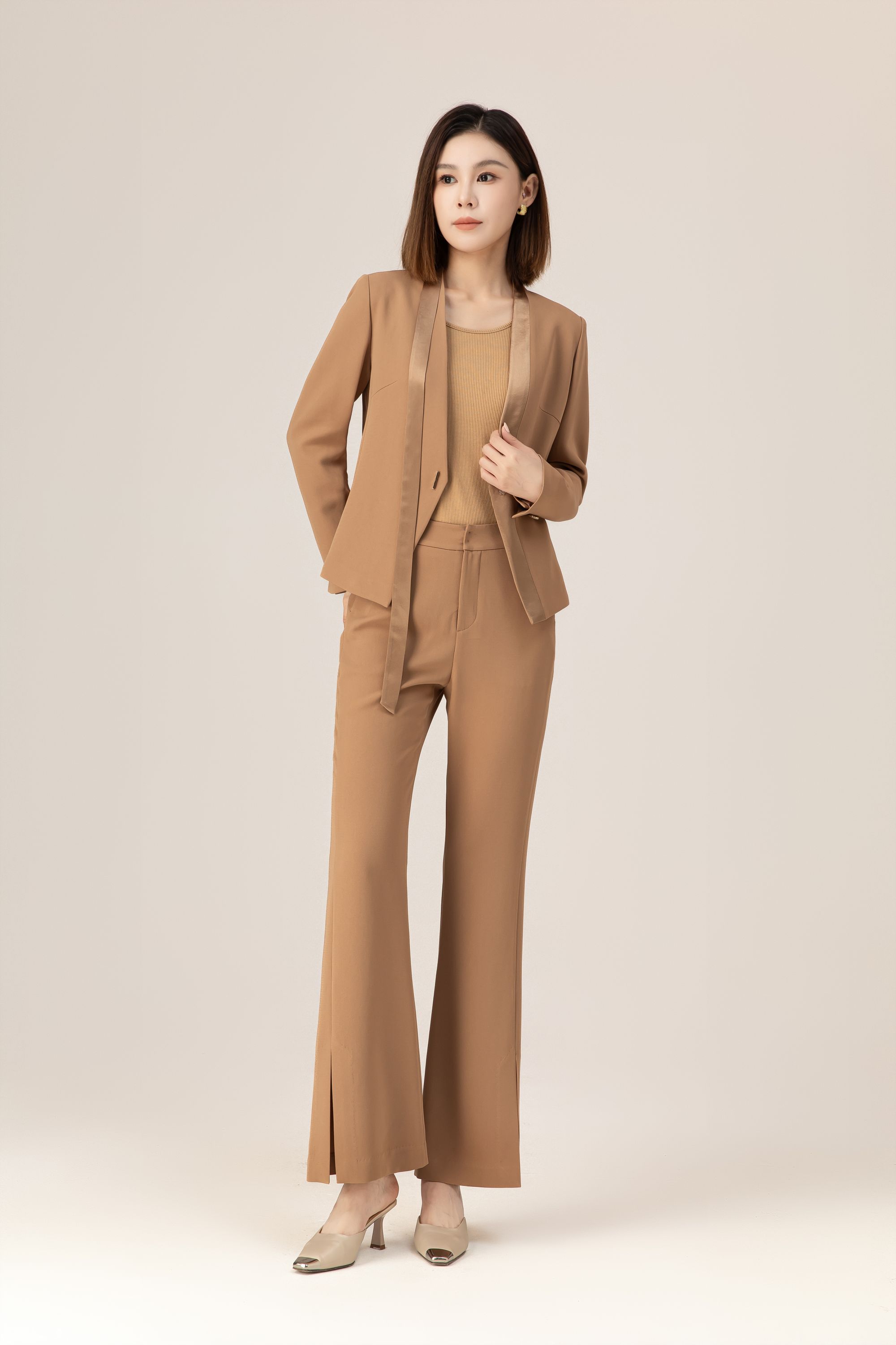 【新品首发】25年爆款大牌同款女装西服套装简约干练时尚修身气质