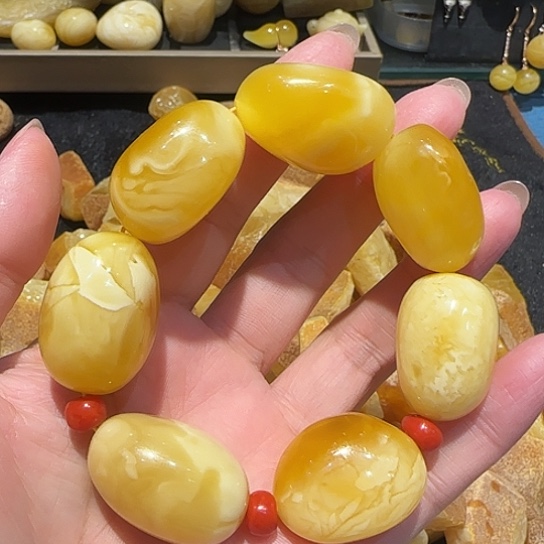 定制琥珀未镶嵌蜜蜡