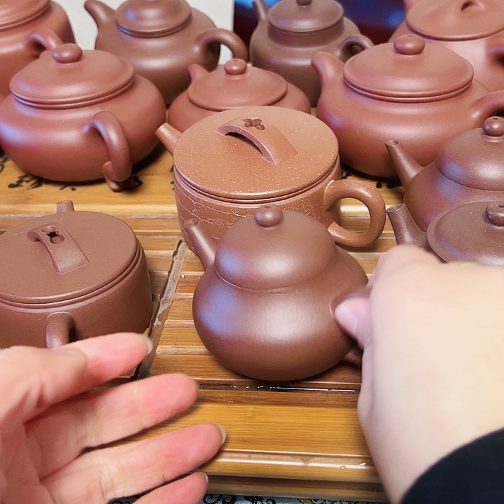 ?宜兴紫砂壶芭乐水平130cc