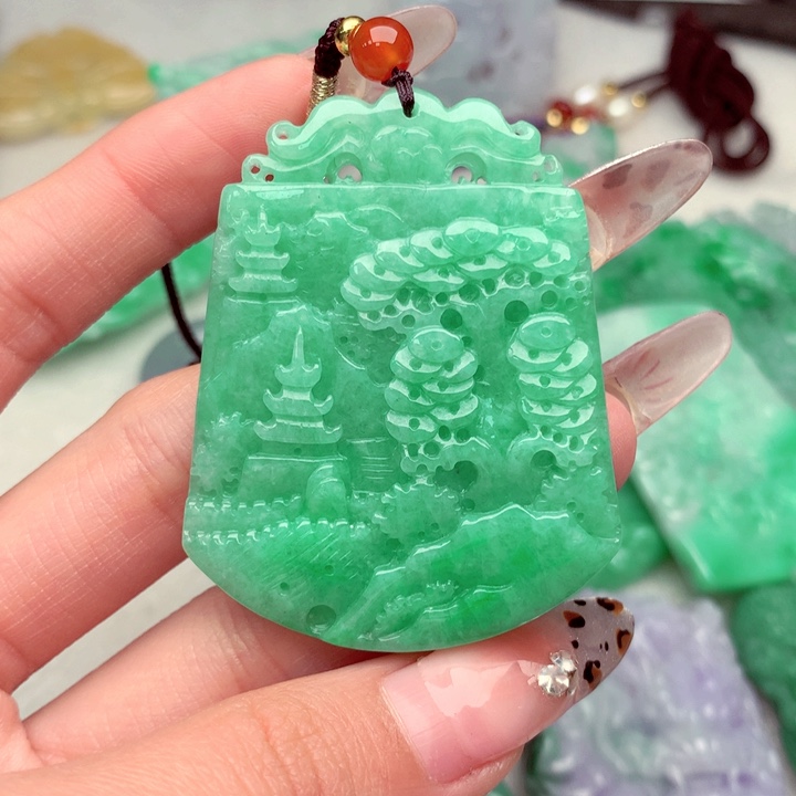 翡翠吊坠(不含链)未镶嵌