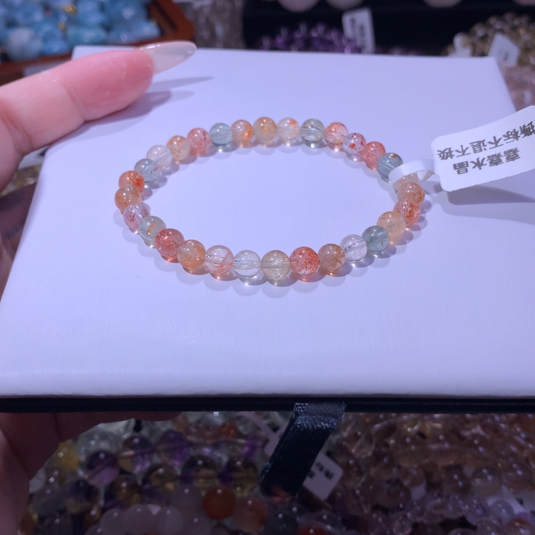 手串水晶未镶嵌阿鲁沙金太阳