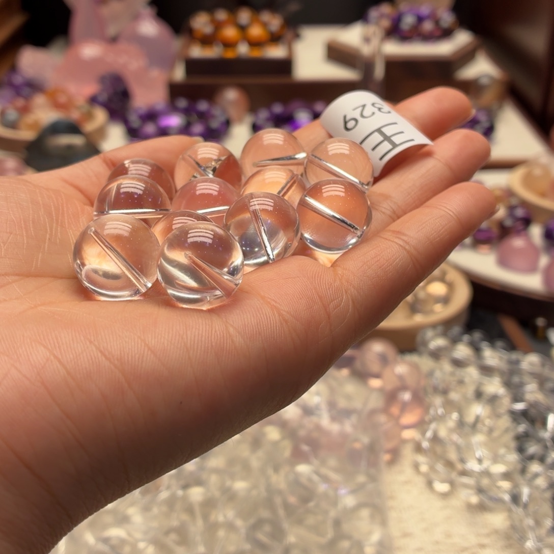 西***基手链水晶未镶嵌定制16.2