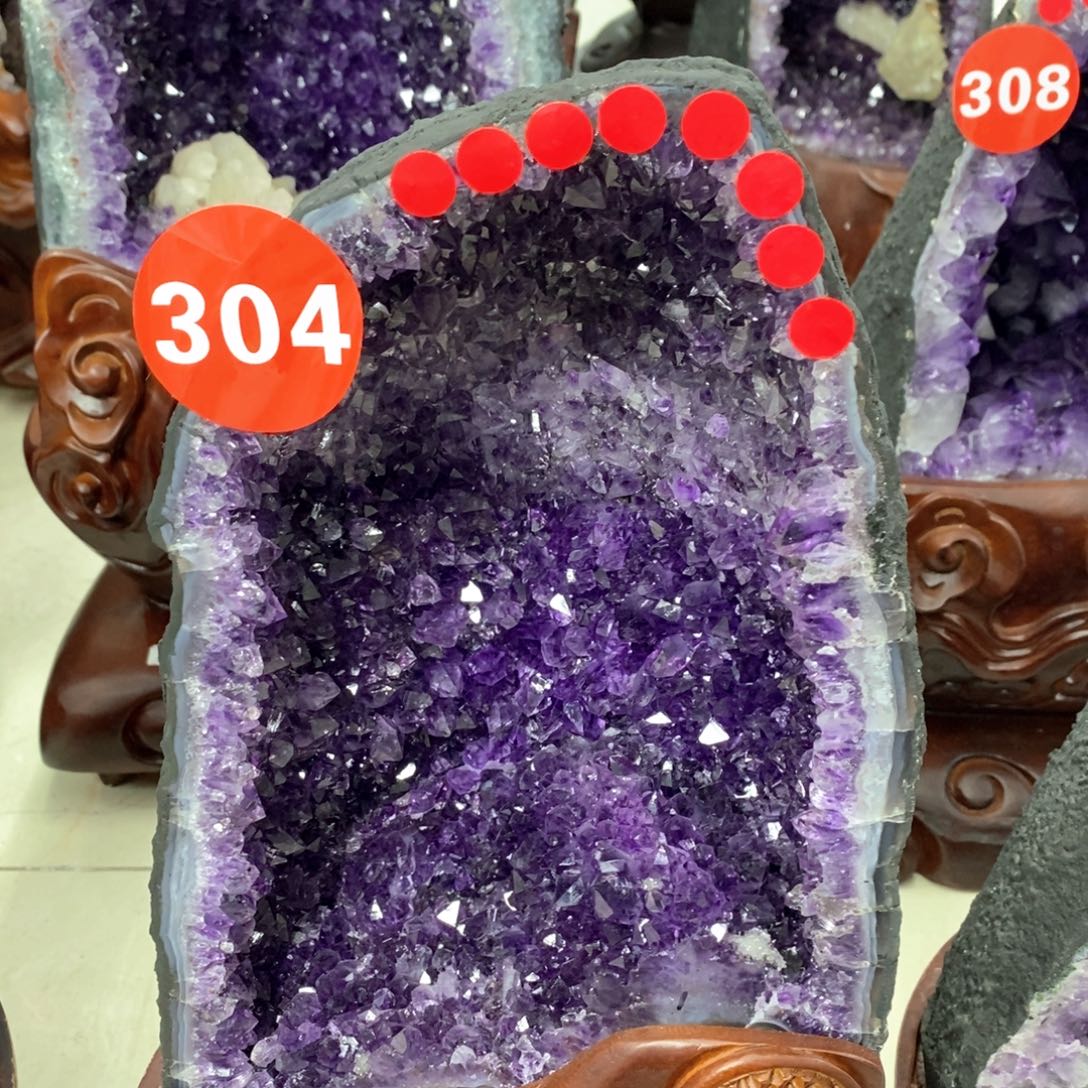 未镶嵌紫晶大型摆件（非配饰）