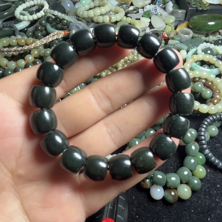 未镶嵌和田玉手串卡12