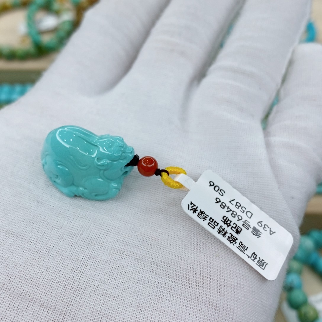 绿松石珠宝奇石未镶嵌