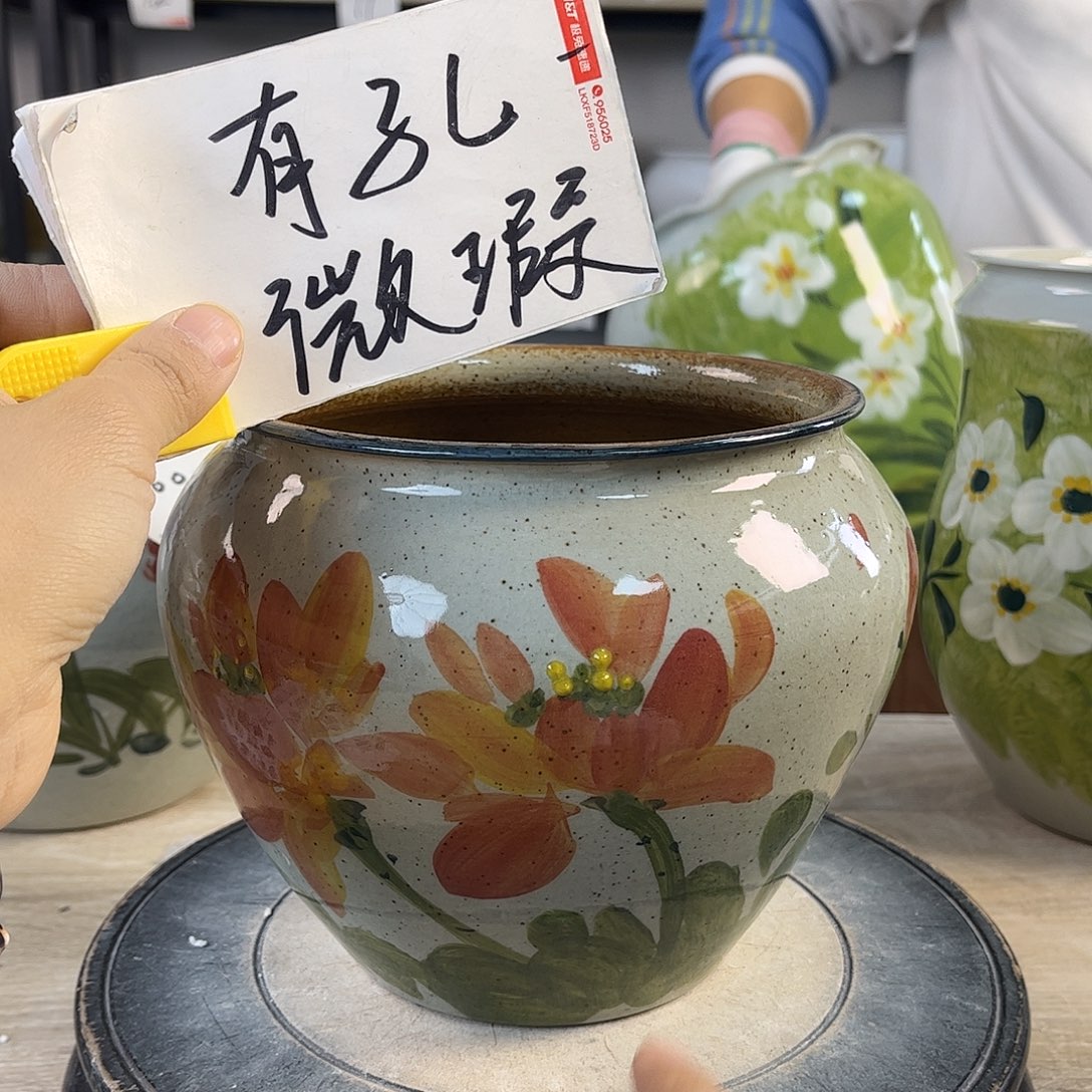 罐1xc景德镇陶瓷花盆