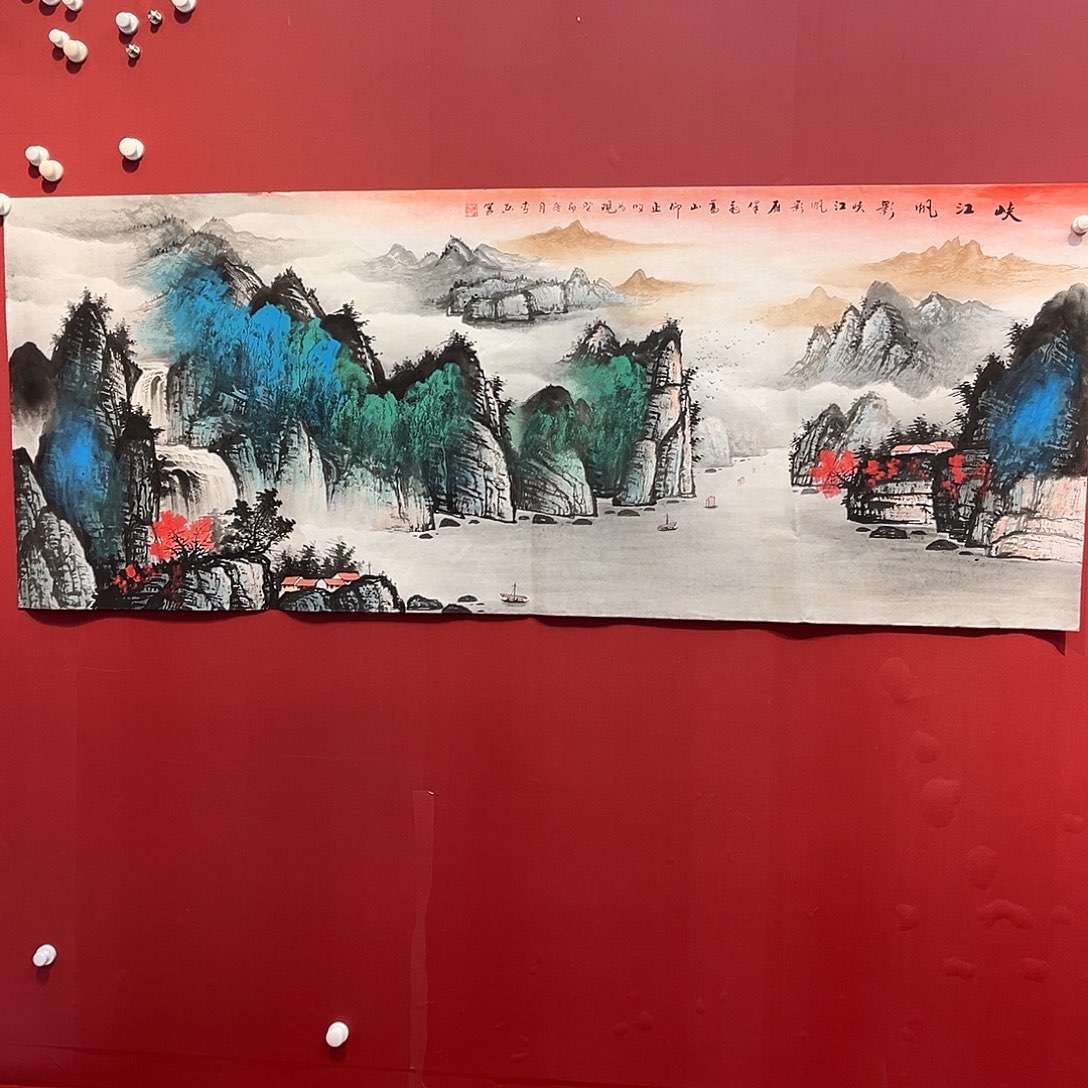 国画手绘国画作品