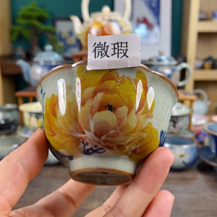 瓷片手工制作工艺精湛等特点