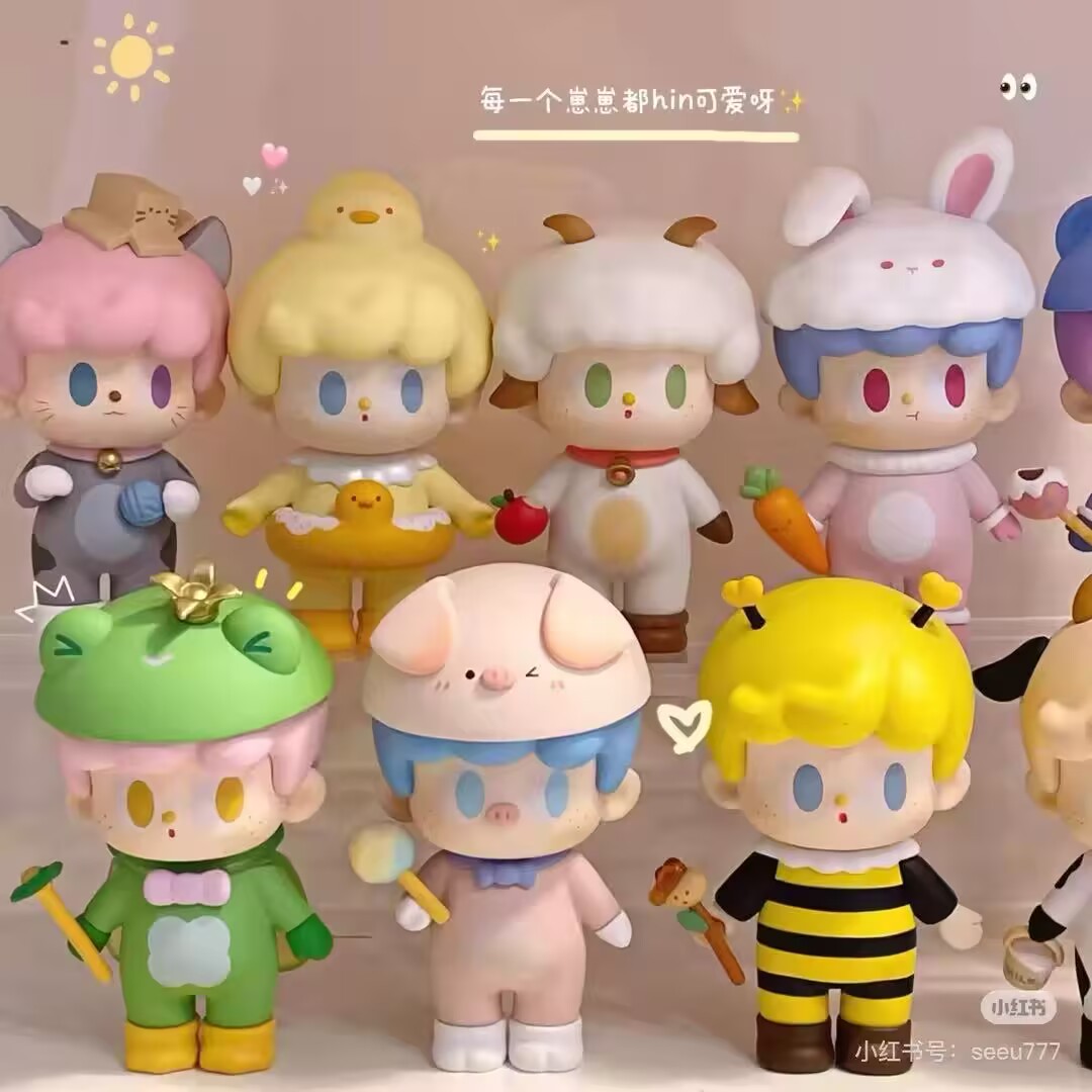 【1-120】森林奇遇记潮玩手办盲盒摆件