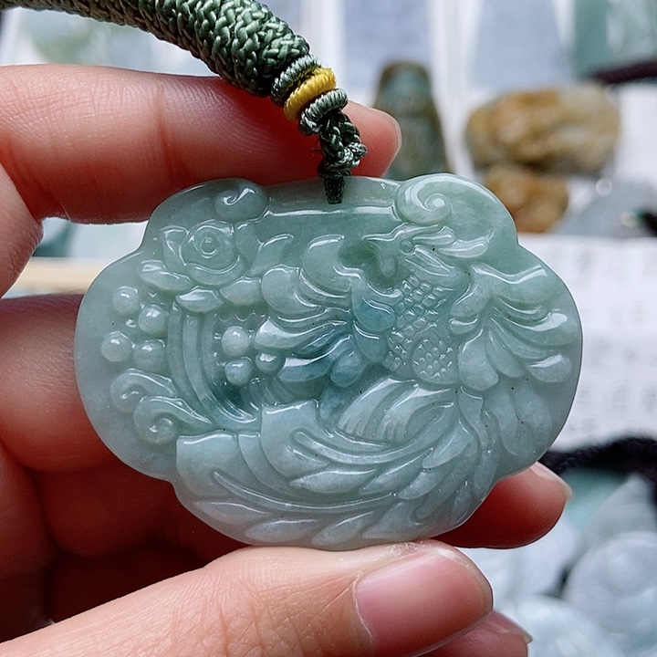 翡翠吊坠(不含链)未镶嵌翡翠