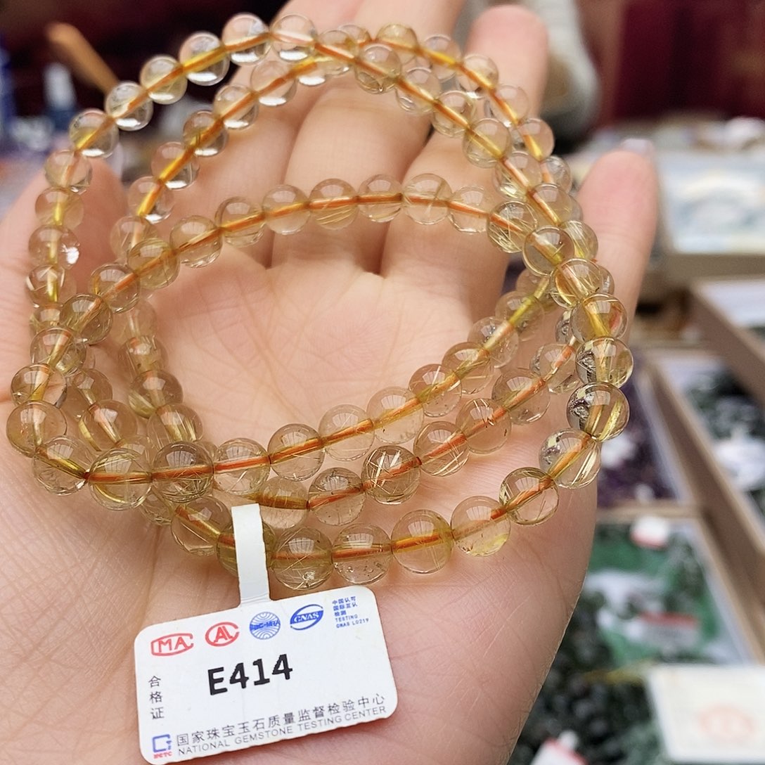水晶手链未镶嵌水晶