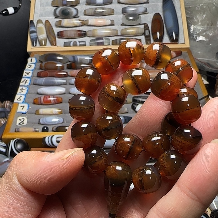 玛瑙/玉髓未镶嵌手串