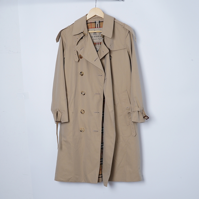 99新 BURBERRY/博柏利 绵/TH0596/风衣/UK6码女装外套