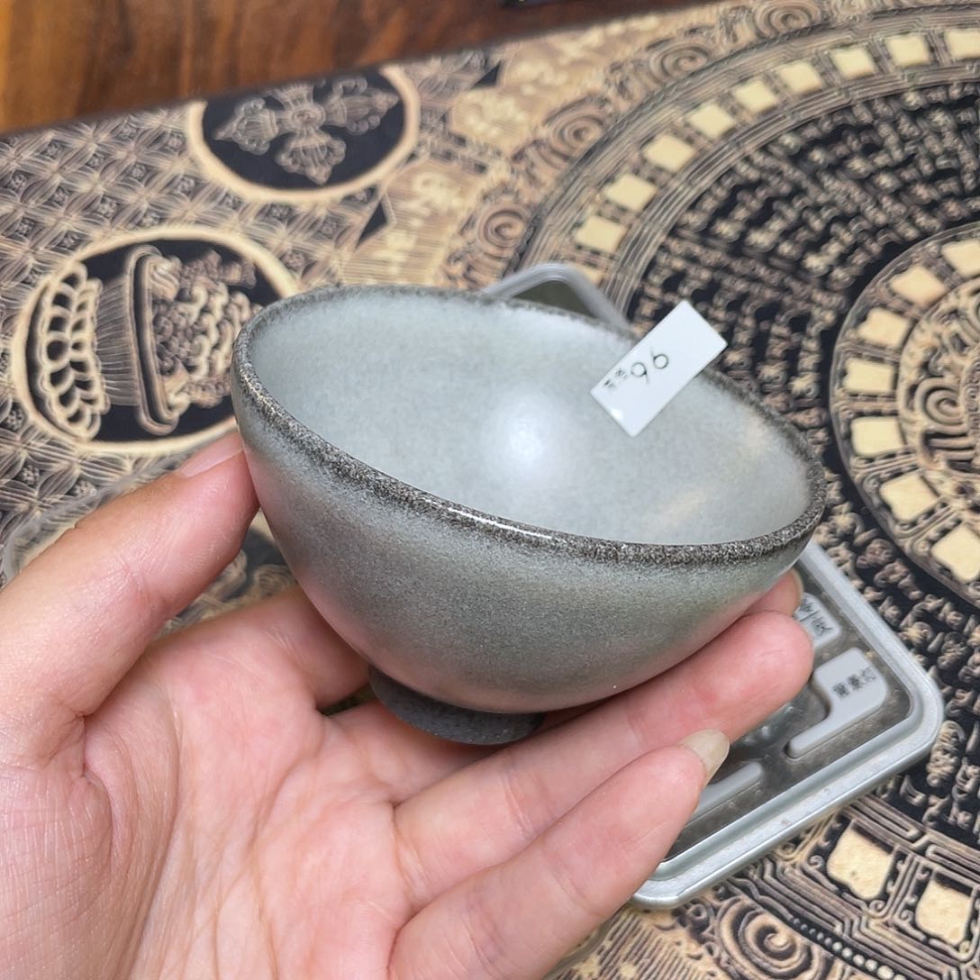 茶盏96 福临号建盏柴烧薄胎微瑕