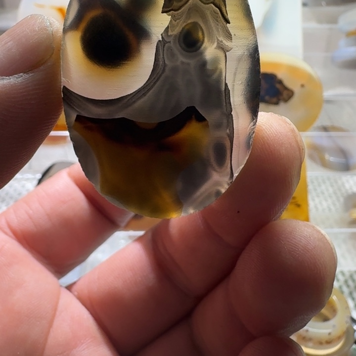 東***哥玛瑙/玉髓未镶嵌项链