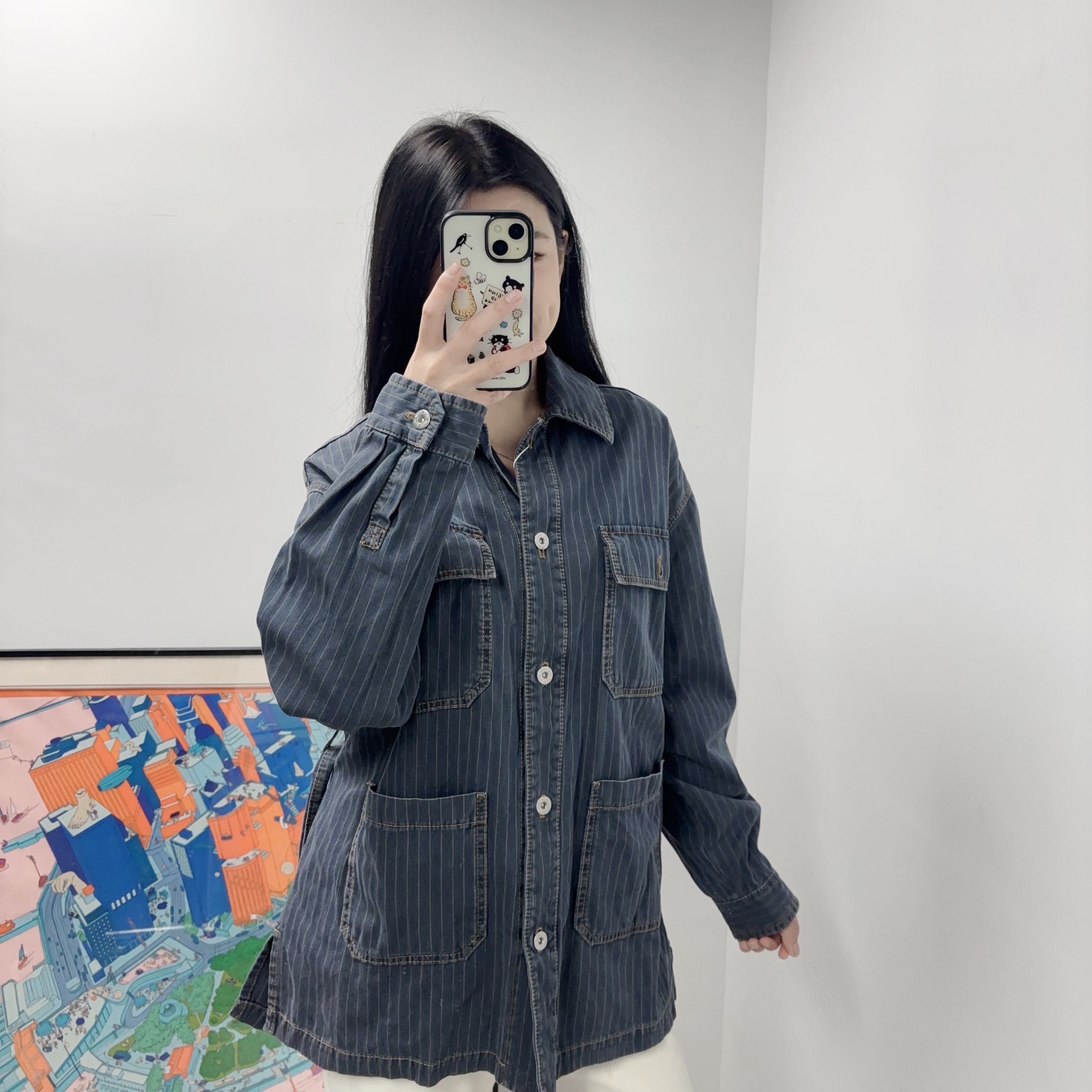 95新 MIU MIU/缪缪 水洗牛仔外套36码/251220TYSEZ25