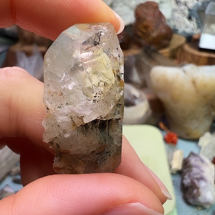 月***亮水晶珠宝半成品未镶嵌