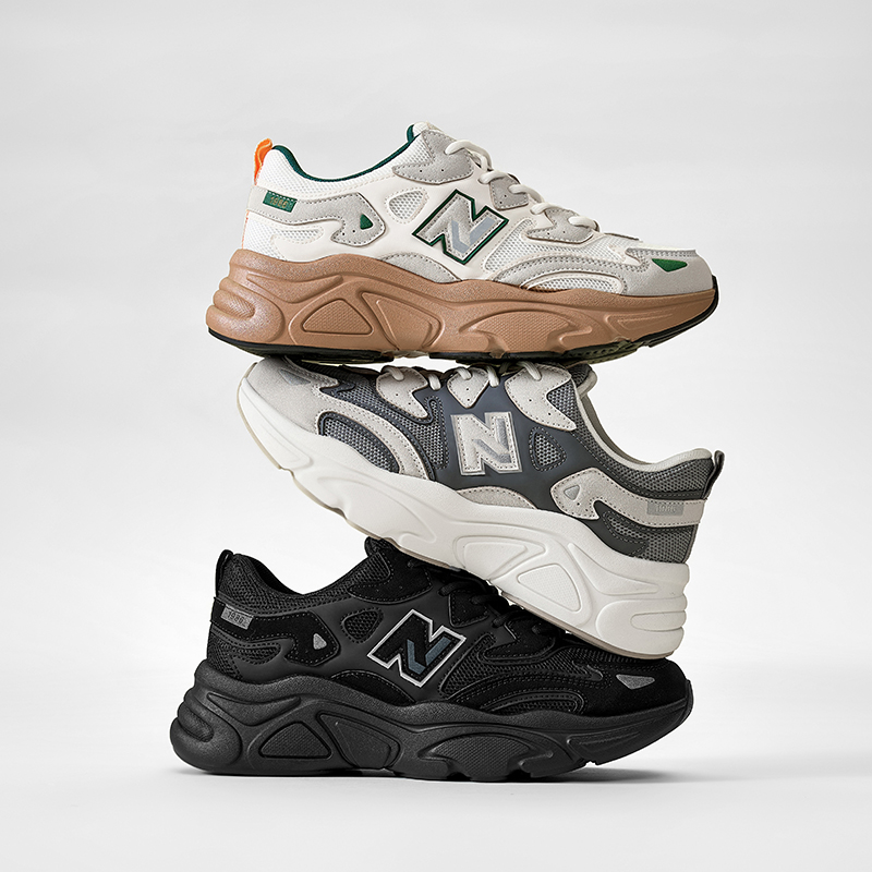 新百伦秋冬新款加厚时尚情侣同款时尚潮流增高运动老爹鞋6568