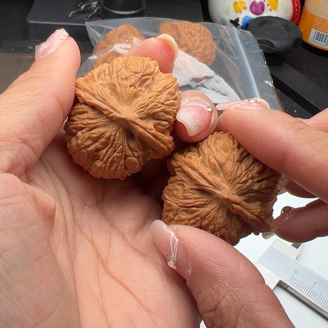 文玩核桃把件四喜37