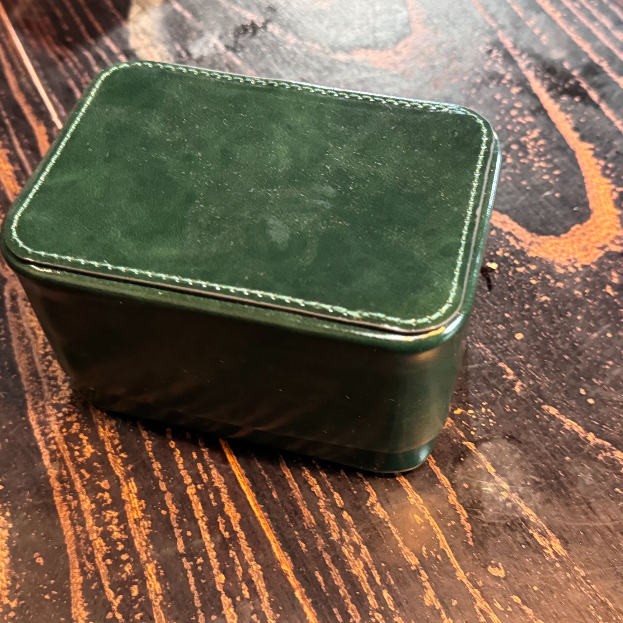 【小田甄陶】（绿色）一壶一杯盒 茶道配件 套组 二号（N00574）