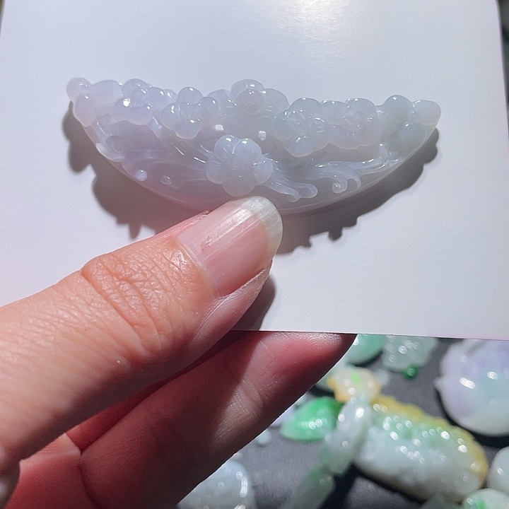 颈饰未镶嵌翡翠天