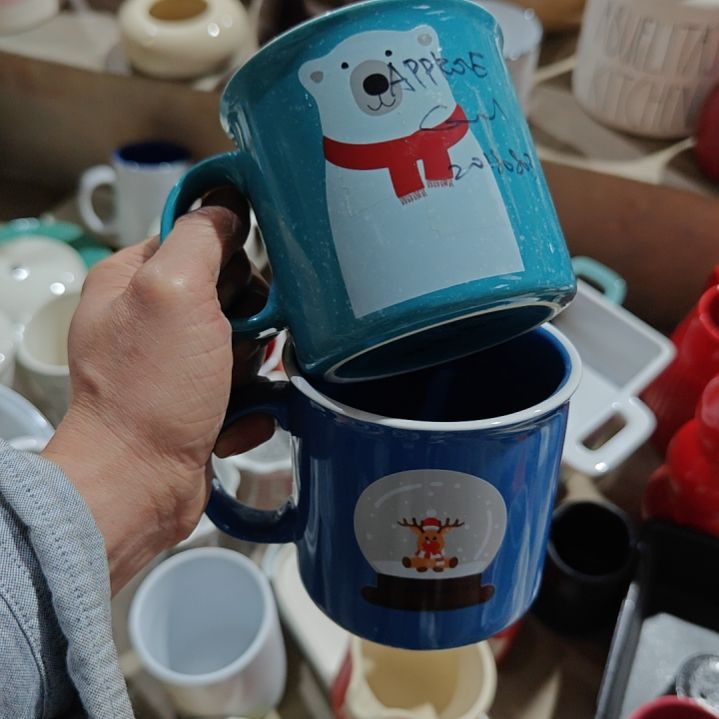 杯陶瓷杯碗盘微瑕疵介意慎拍