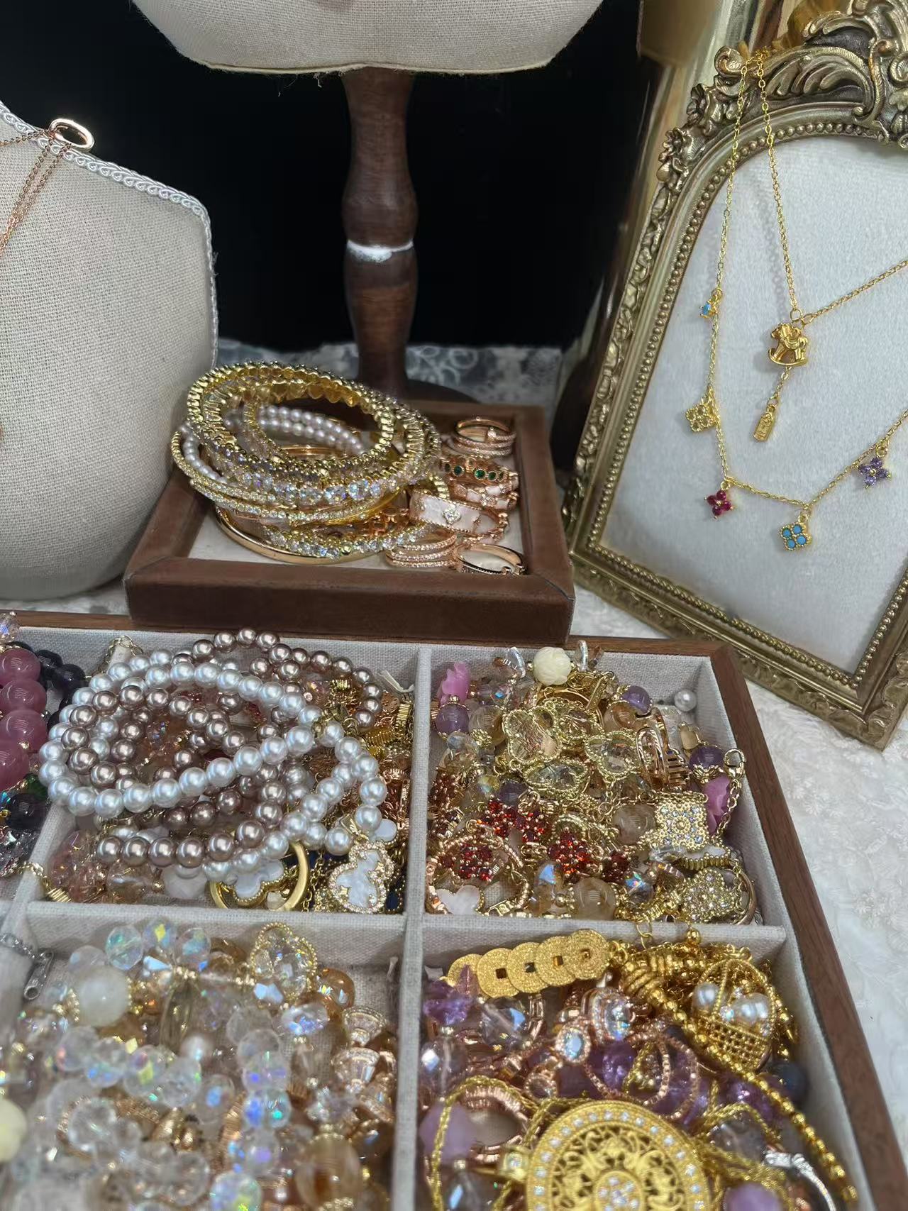 铜合金耳饰 时尚百搭饰品集合（直播间扣号选款链接）（默认微瑕）