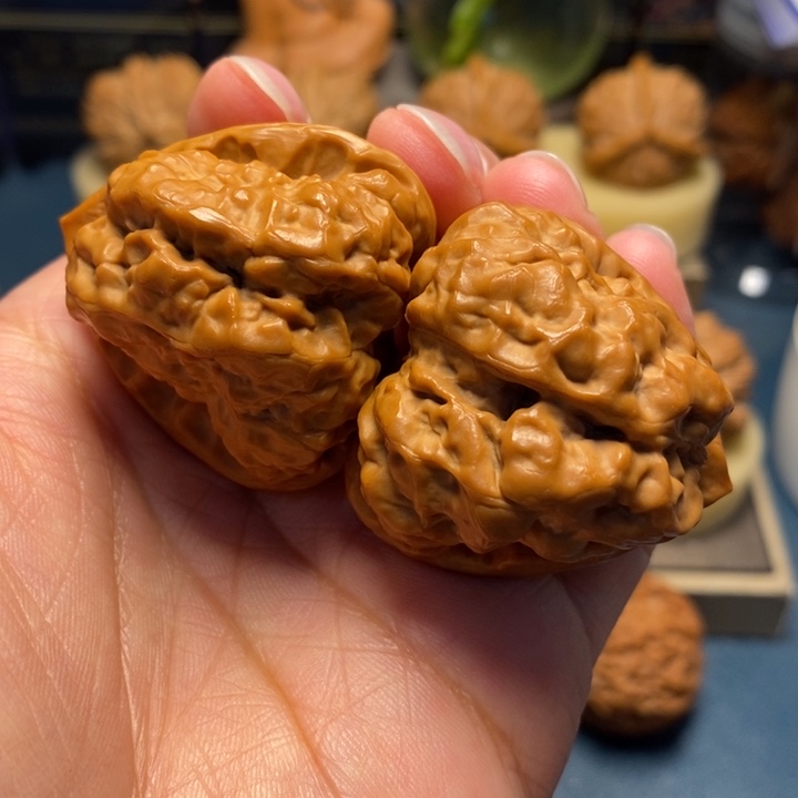 【闪购商品】把件文玩核桃三角蛙